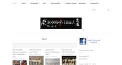 Desktop Screenshot of budokan-luebeck.de